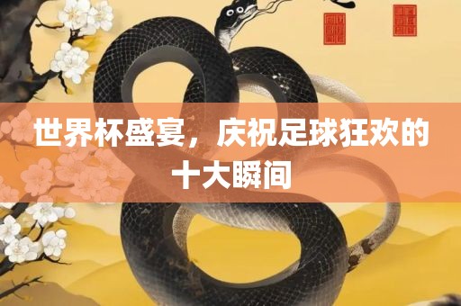 世界杯盛宴，庆祝足球狂欢的十大瞬间