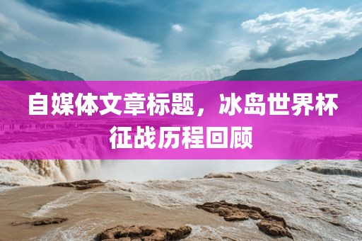 自媒体文章标题，冰岛世界杯征战历程丹东日丰电子有限公司回顾
