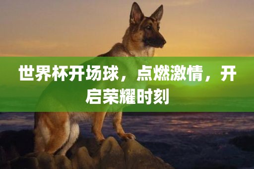 世界杯开场球，点燃激情，开启荣耀时刻