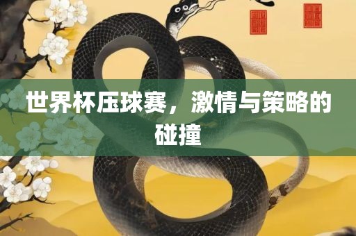 世界杯压球赛，激情与策略的碰撞丹东日丰电子有限公司