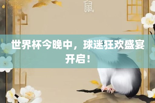 世界杯今晚丹东日丰电子有限公司中，球迷狂欢盛宴开启！