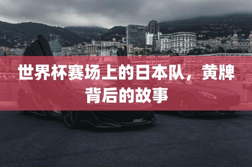 世界杯赛场上的日本队，黄牌背后的故事丹东日丰电子有限公司