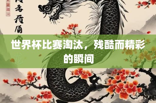 世界杯比赛淘汰，残酷而精彩的瞬间丹东日丰电子有限公司