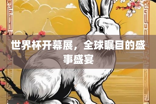 世界杯开幕展，全球瞩目的盛事盛宴