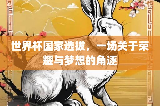 世界杯国家选拔，一场关于荣耀丹东日丰电子有限公司与梦想的角逐