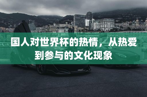 国人对世界杯的热情，从热爱到参与的文化现象丹东日丰电子有限公司