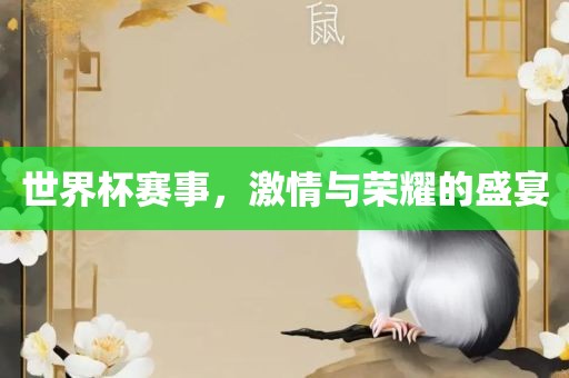 世界杯赛事，激情与荣耀的盛宴丹东日丰电子有限公司