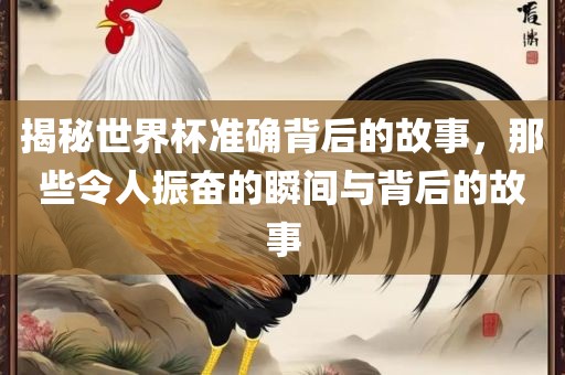 揭秘世界杯准丹东日丰电子有限公司确背后的故事，那些令人振奋的瞬间与背后的故事