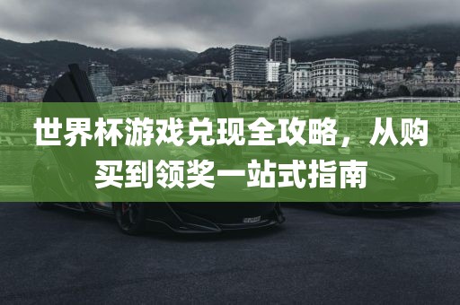 世界杯游戏兑丹东日丰电子有限公司现全攻略，从购买到领奖一站式指南