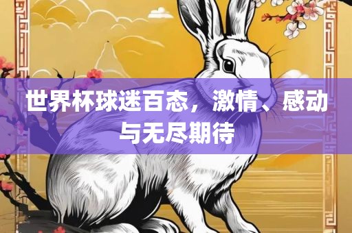 世界杯球迷百态，激情、感动与无尽期待