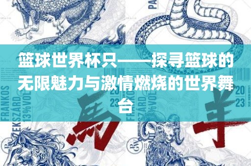 篮球世界杯只——探寻篮球的无限魅力与激情燃烧的世界舞台