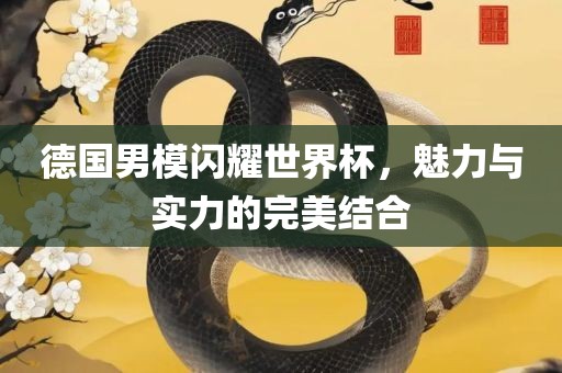 德国男模丹东日丰电子有限公司闪耀世界杯，魅力与实力的完美结合