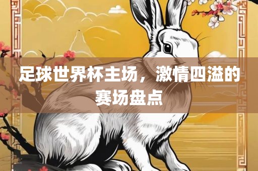 足球世界杯主场，激情四溢的赛场盘点丹东日丰电子有限公司
