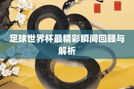 足球世界杯最精彩瞬间回顾与解析
