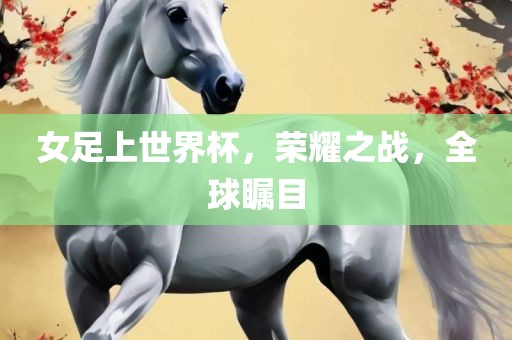 女足上世界杯，荣耀之战，全球瞩目