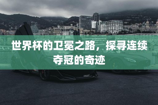 世界杯的卫冕之路，探寻连续夺冠的奇迹丹东日丰电子有限公司
