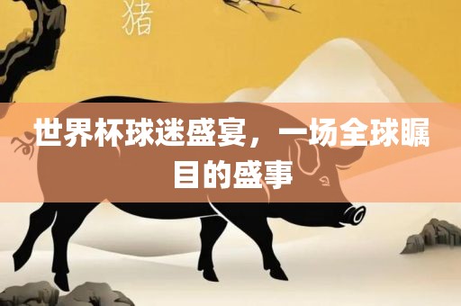 世界杯球迷盛宴，一场全球瞩目的盛事